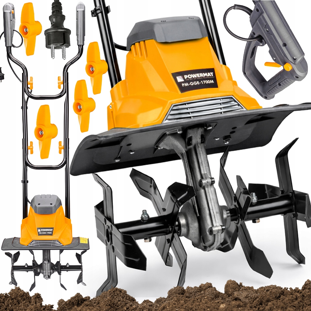 Kultivátor Powermat 36 cm 1700 W 2,7 HP